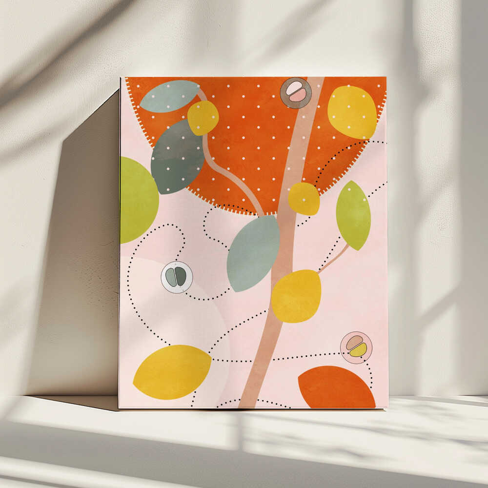 Friendly Colors Hilma 5 | Canvas