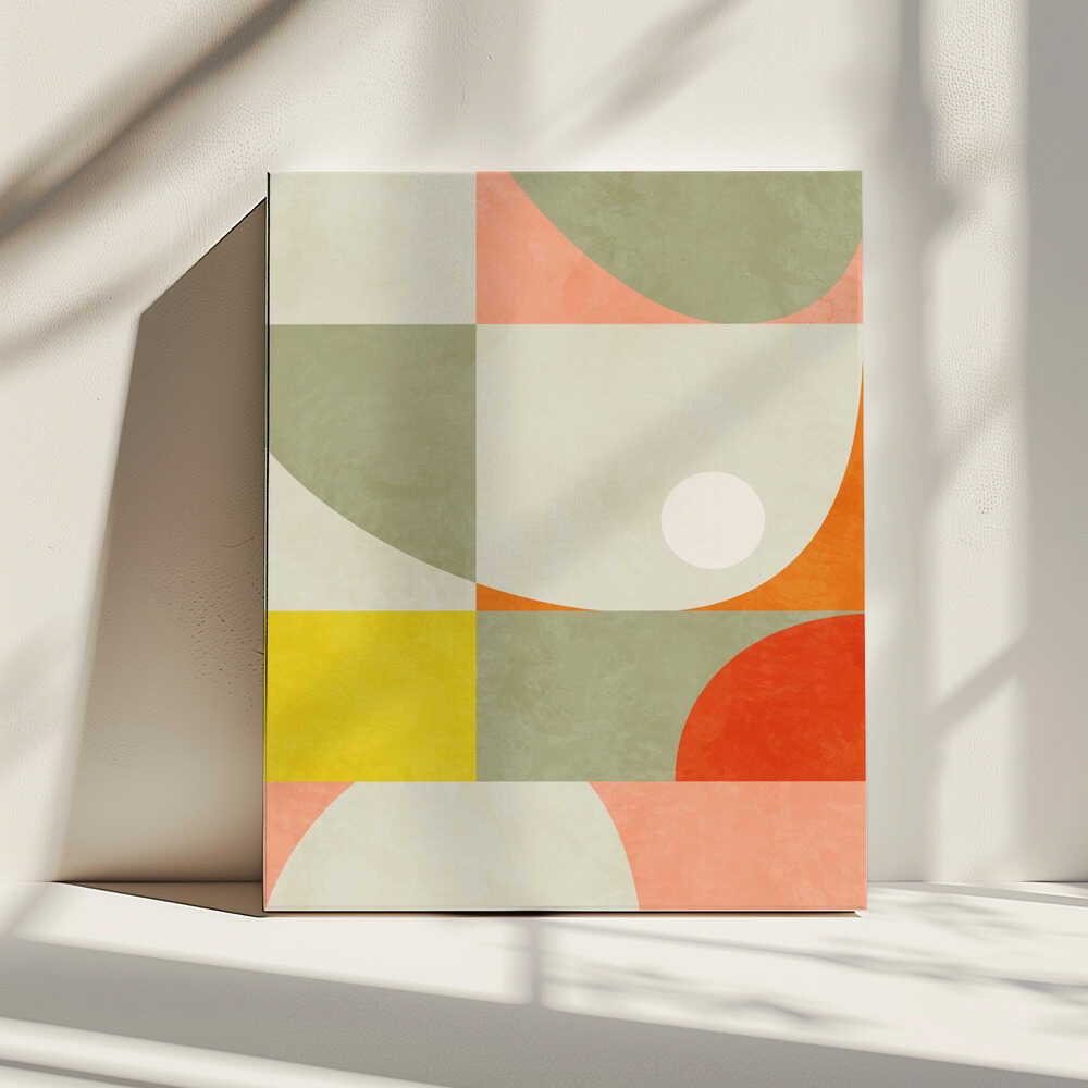 Summer Circles22 1 V | Leinwand