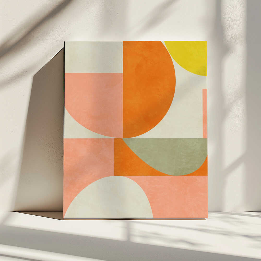 Summer Circles22 3 V | Canvas