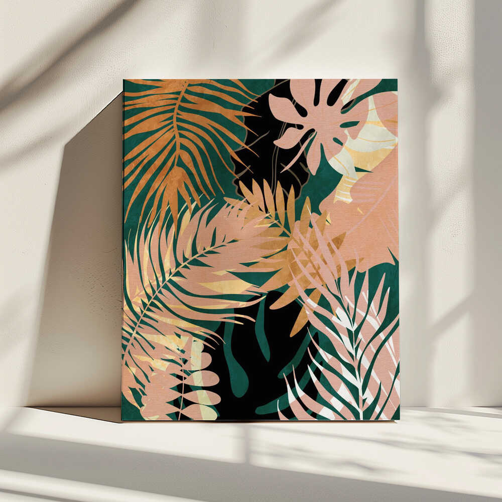 Leaves Summerly | Canvas