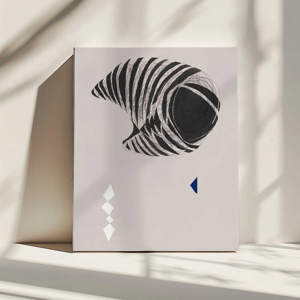 Abstrakte Streifen | Leinwand