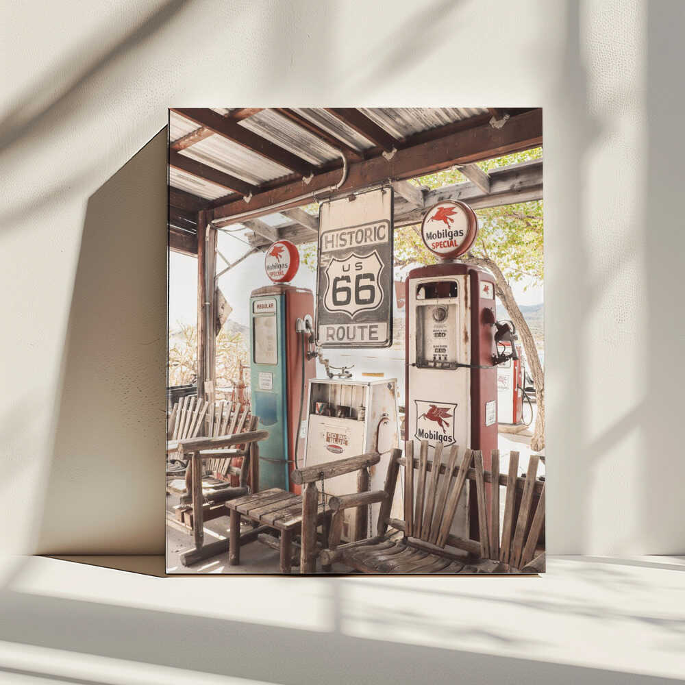 Route 66 Gas Station | Canvas