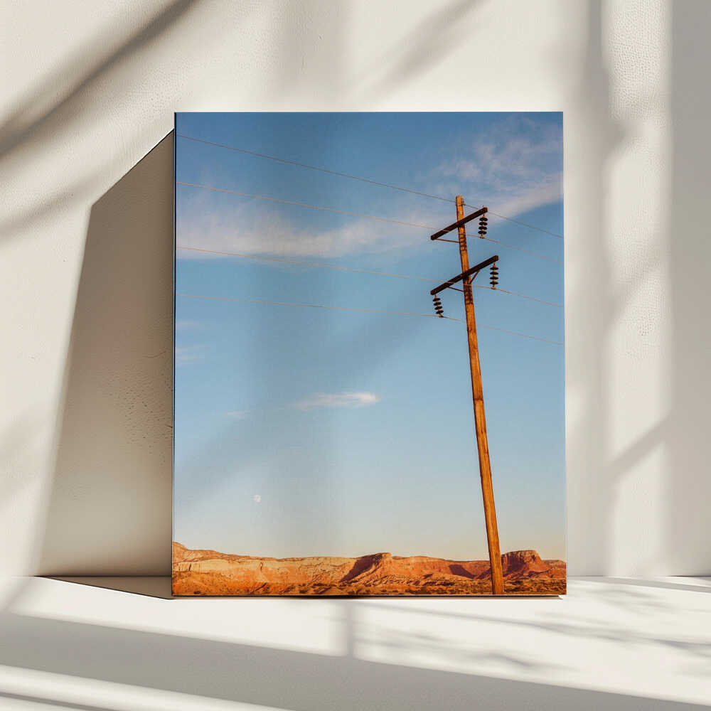 Coucher de soleil II au Ghost Ranch | Toile