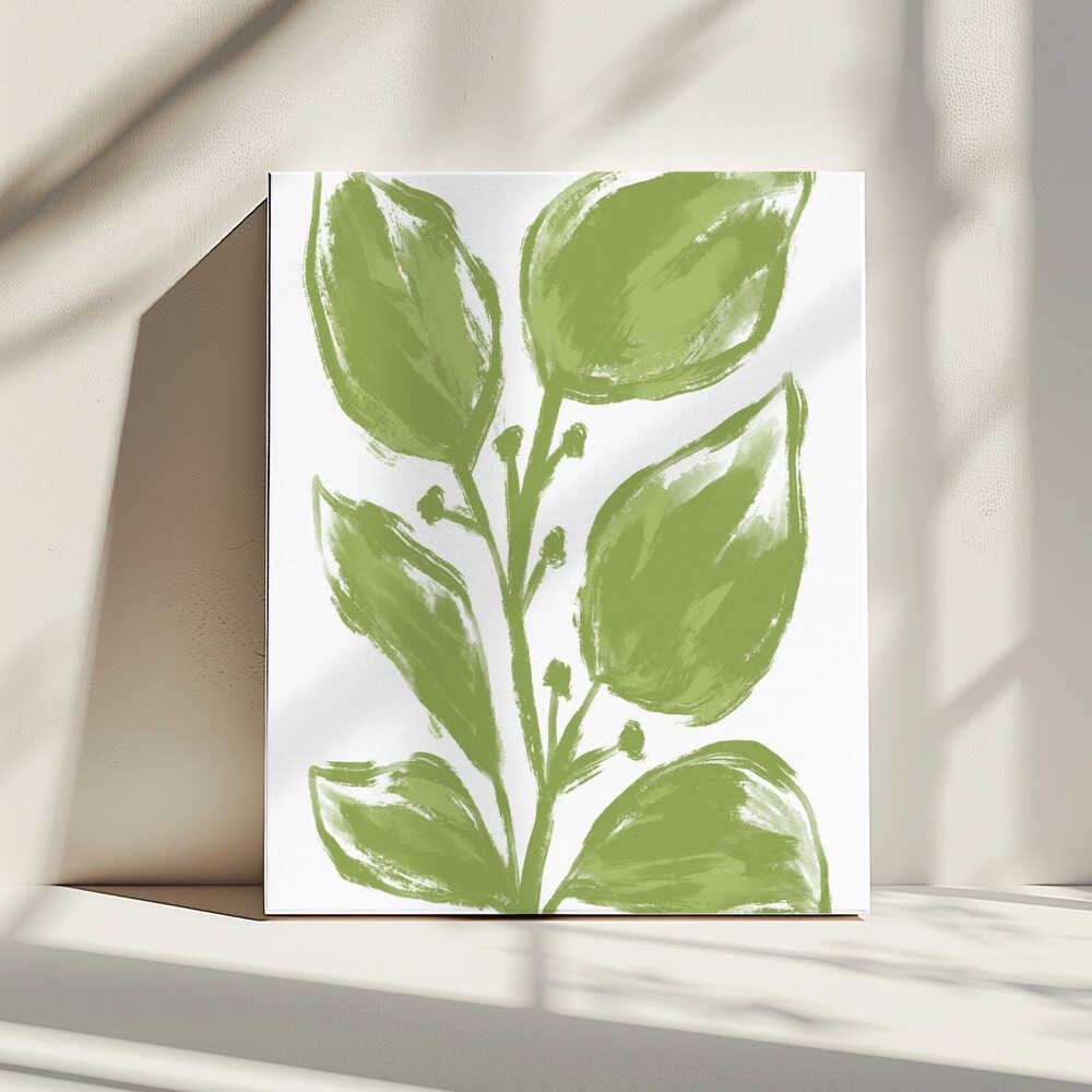 Leafy Green Essence | Canvas