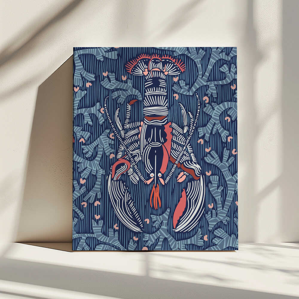 Marine à noyau crustacé | Toile