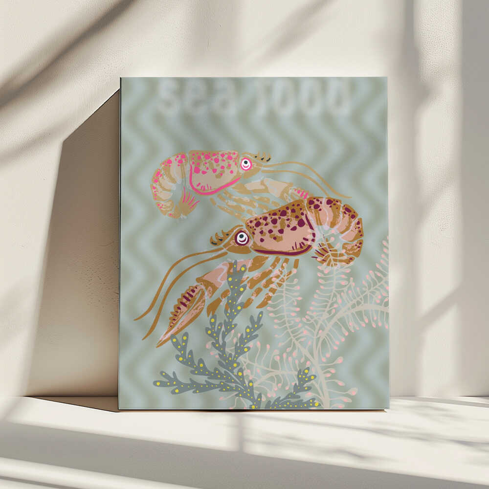 Fruits de mer, la joie de Neptune | Toile