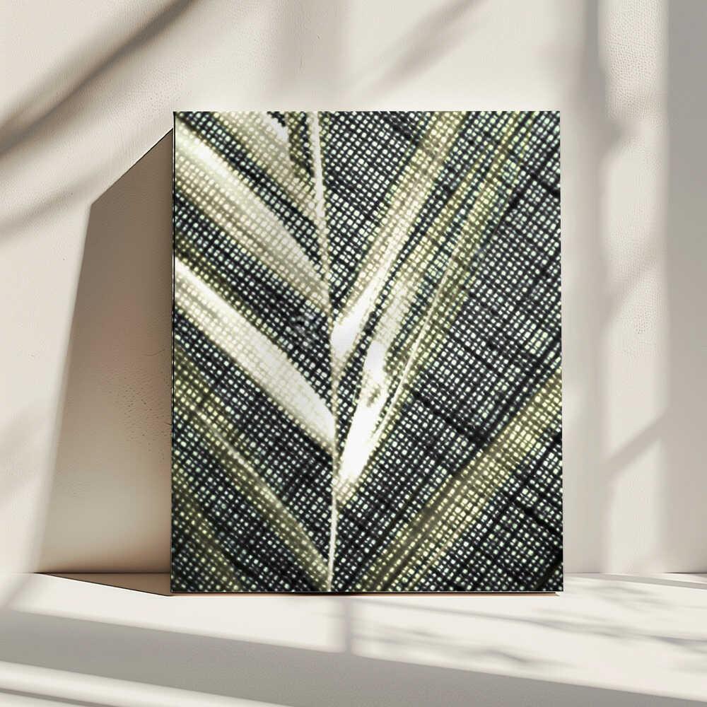 Leuchtender Blätterteppich | Leinwand