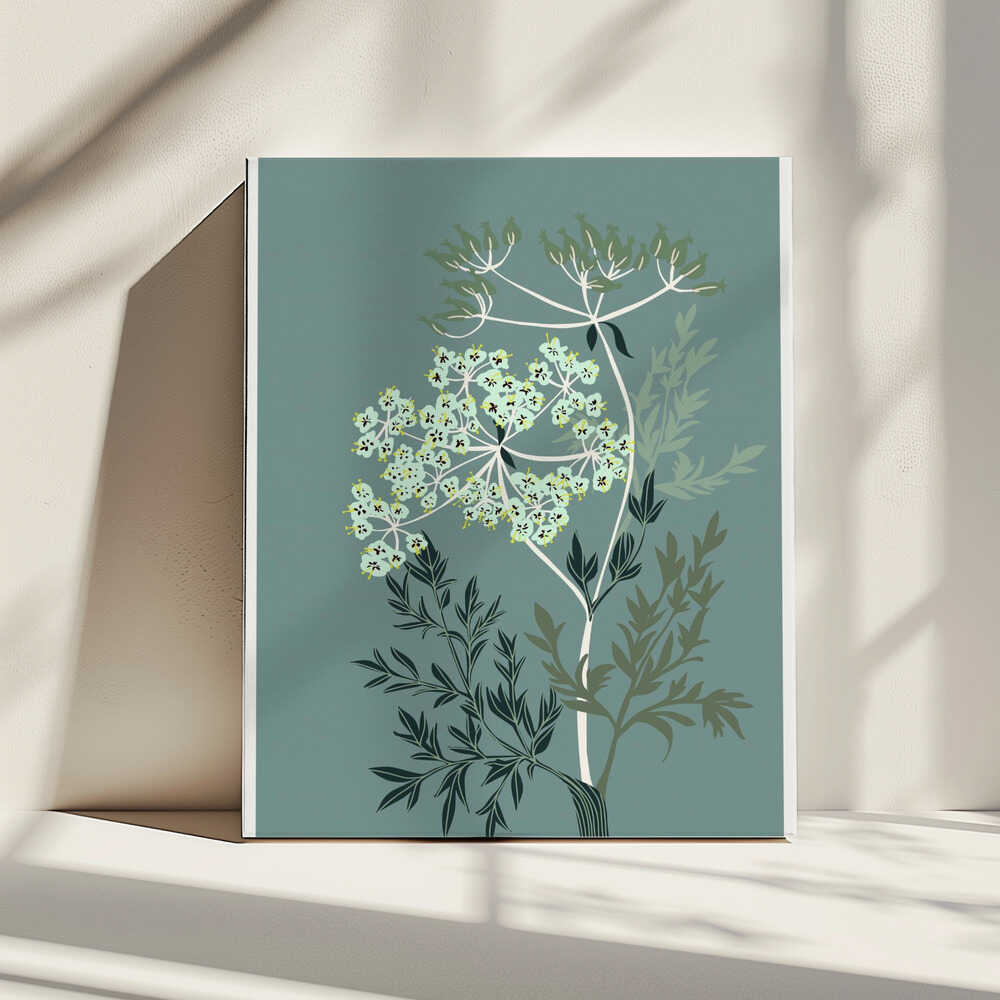 Von der Natur inspirierte Blumenkunst | Leinwand