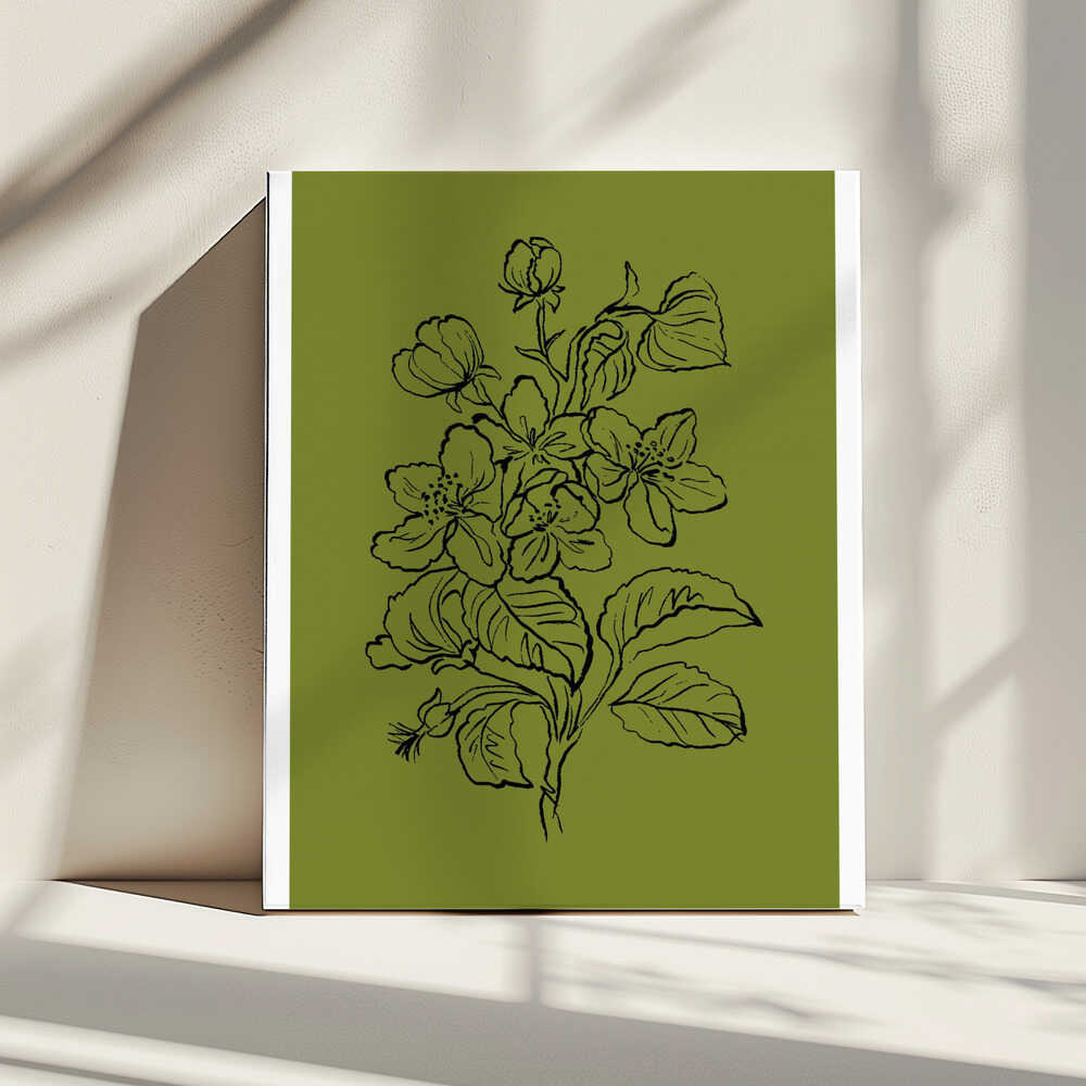 Botanische Eleganz | Leinwand