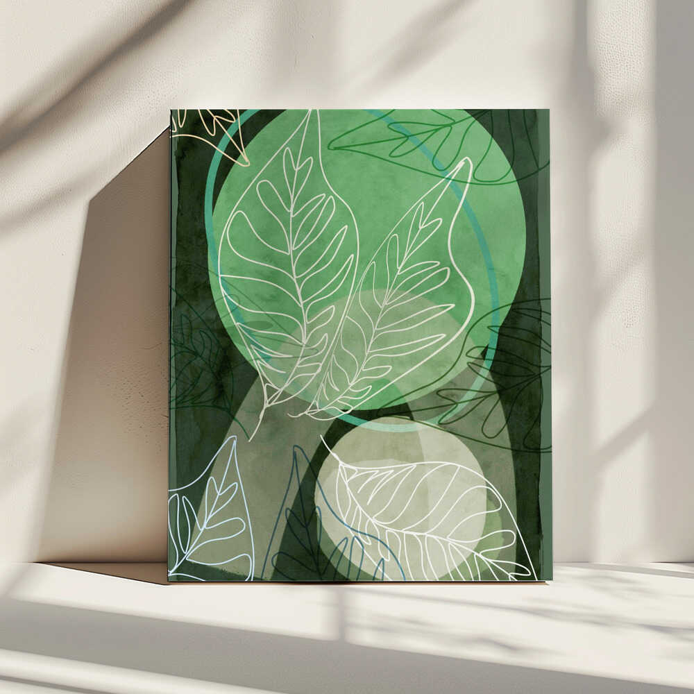 Moonlight Leaves | Canvas