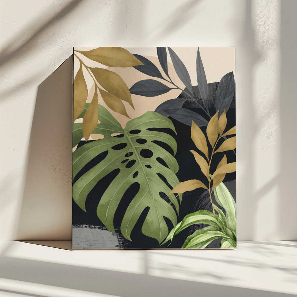 Couches feuillues | Toile