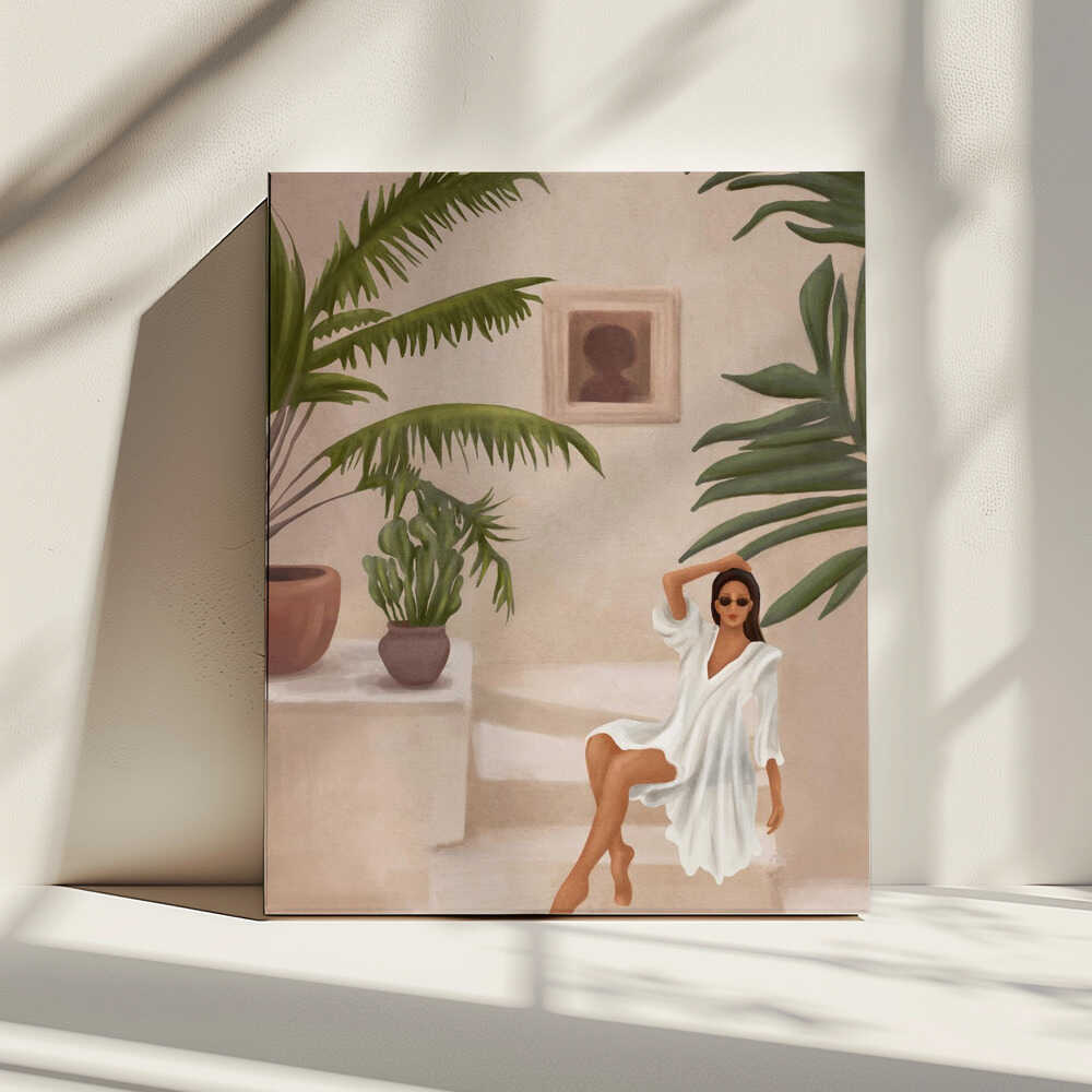 Sonnige Ruhe | Leinwand