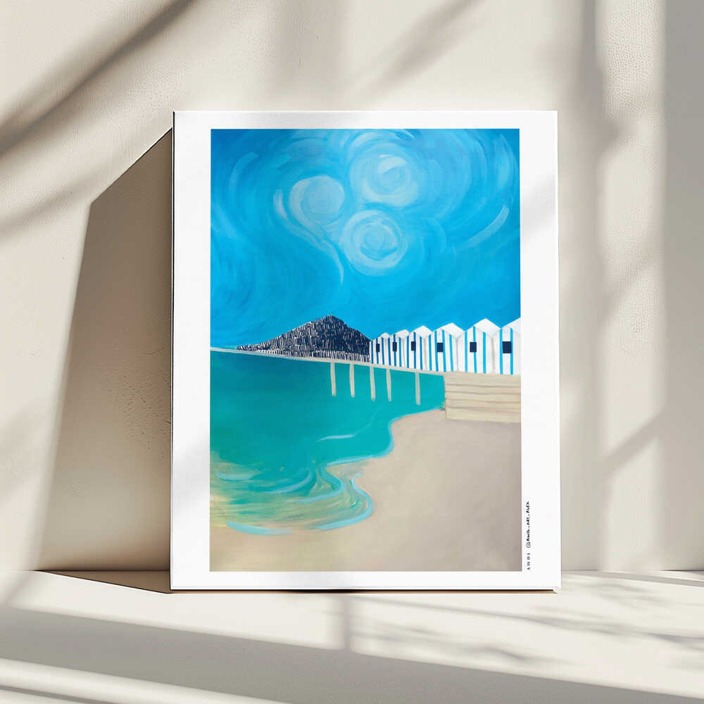 Amalfiküste, Neapel und Capri – Kunstdruck der italienischen Küste, 30x40 cm | Leinwand