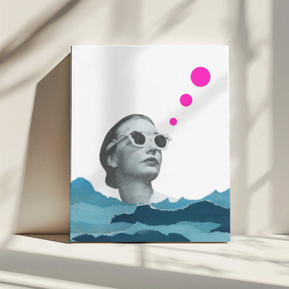 Sonnenanbeter | Leinwand