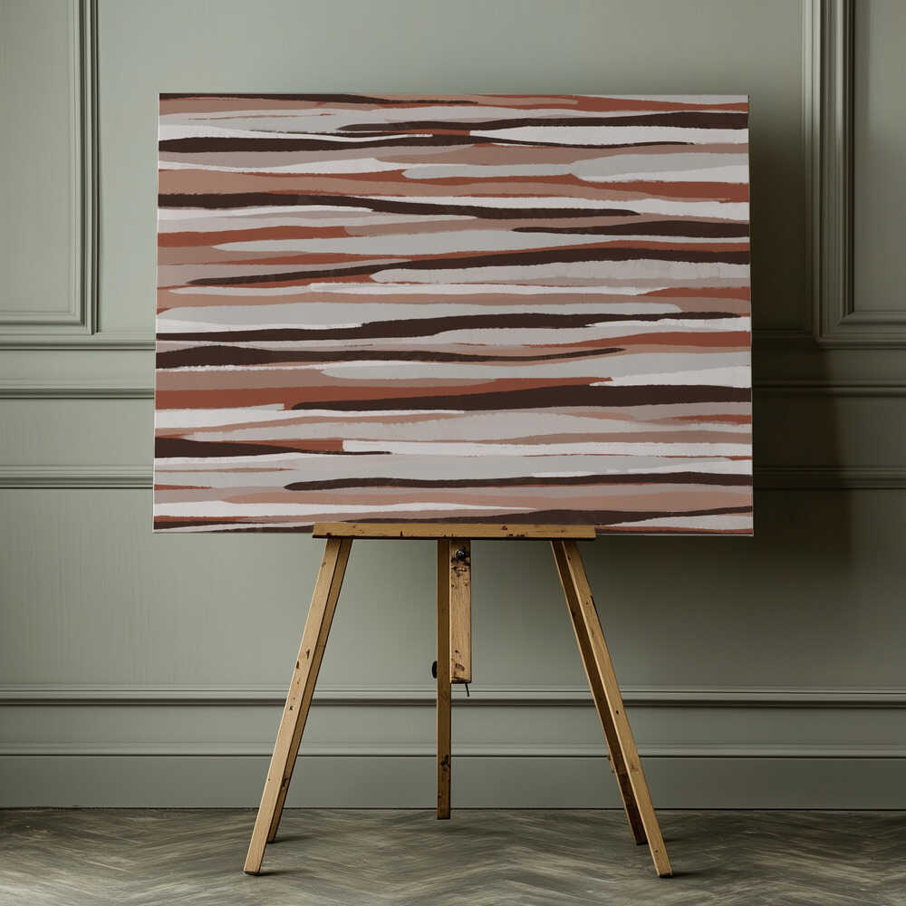 Tons Terreux Fluides | Toile