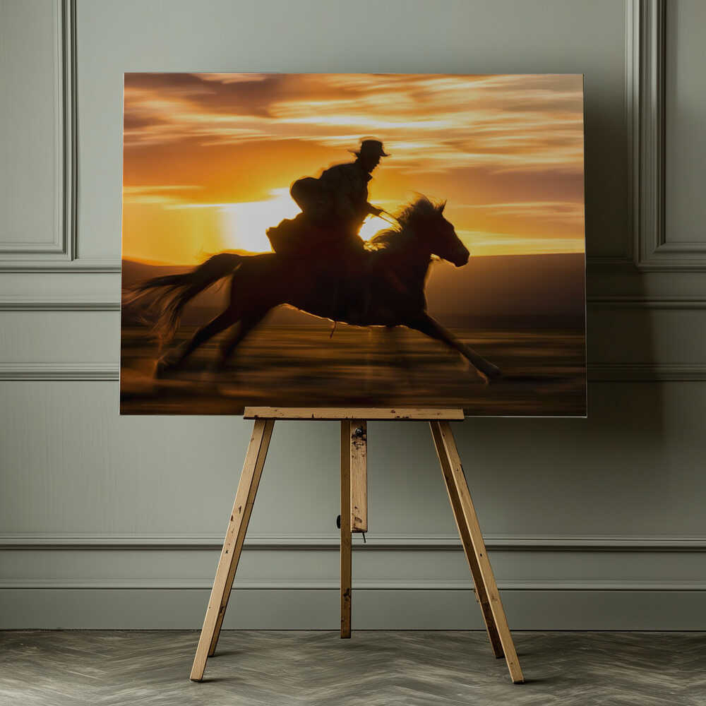 Auf der Suche nach Hoffnung | Leinwand