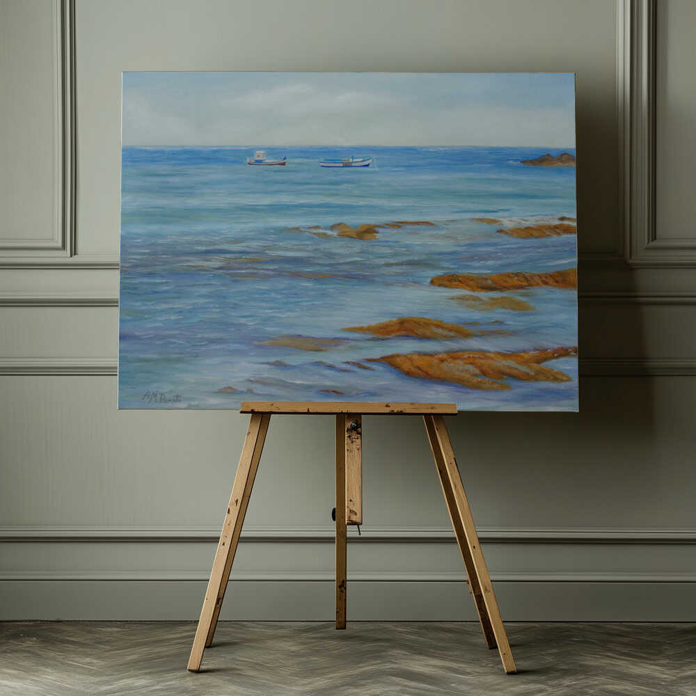 Depuis le rivage | Toile