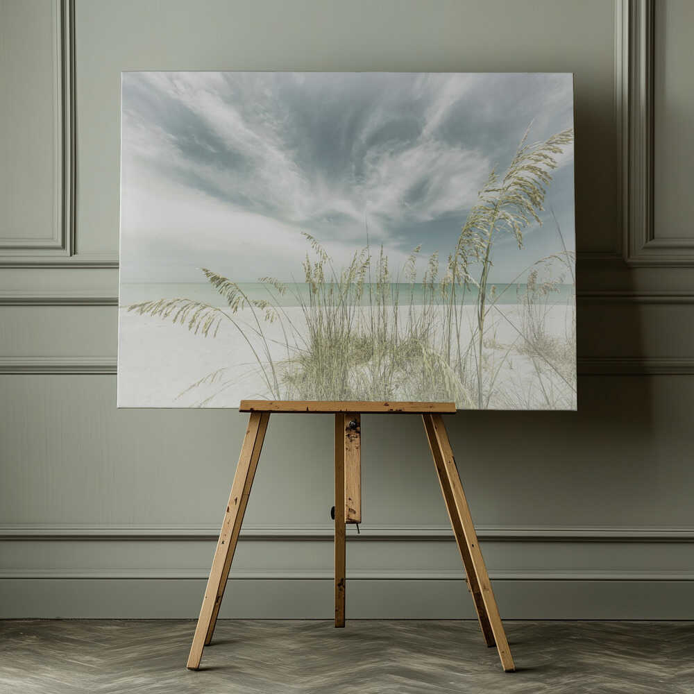 Calme paradisiaque sur la plage | Toile