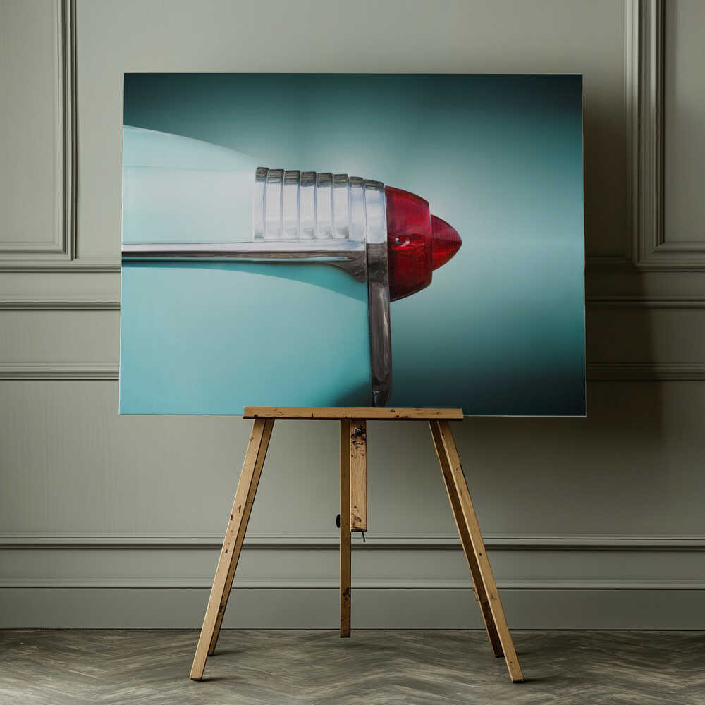 Voiture américaine classique Super 88 1953 Arrière | Toile