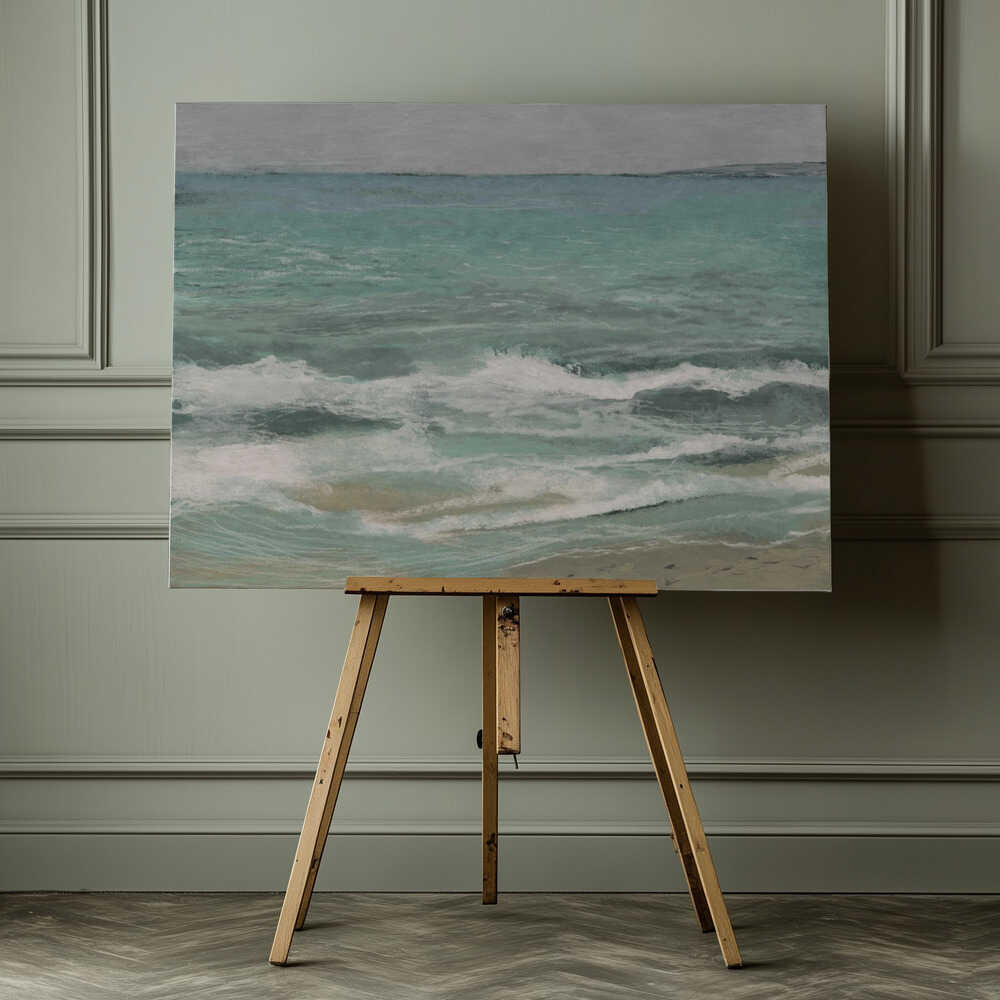Vagues de la rive est | Toile