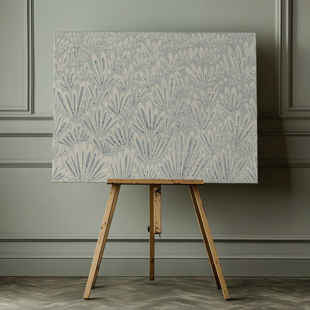 Beruhigende Essentials, Wiesen-Kreideblau | Canvas