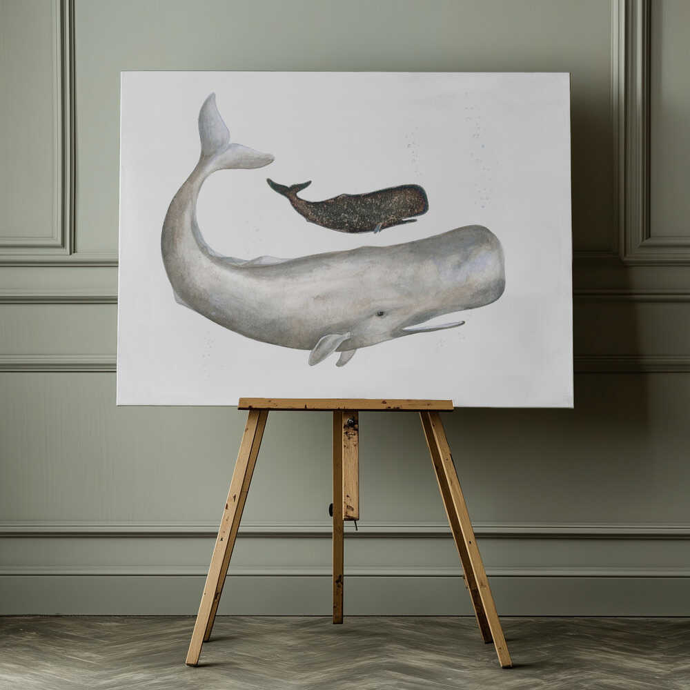 Sanfte Meeresriesen | Leinwand