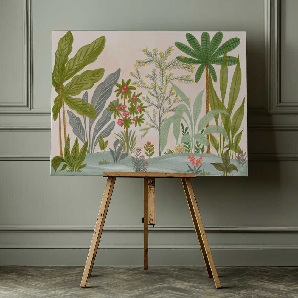 Tropischer Dschungel | Leinwand