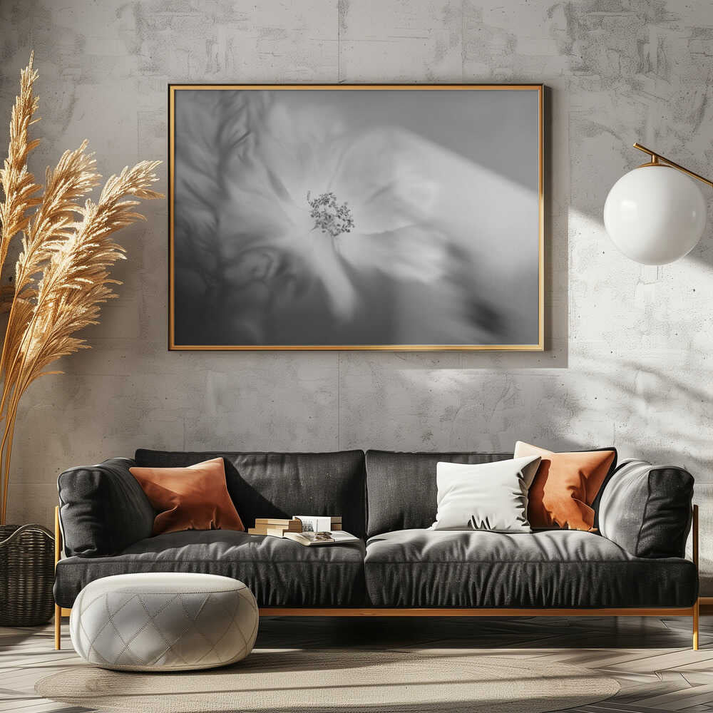 Wild rose in the wind | Poster