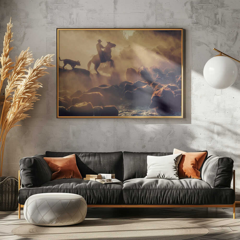 The buffalo shepherd | Poster