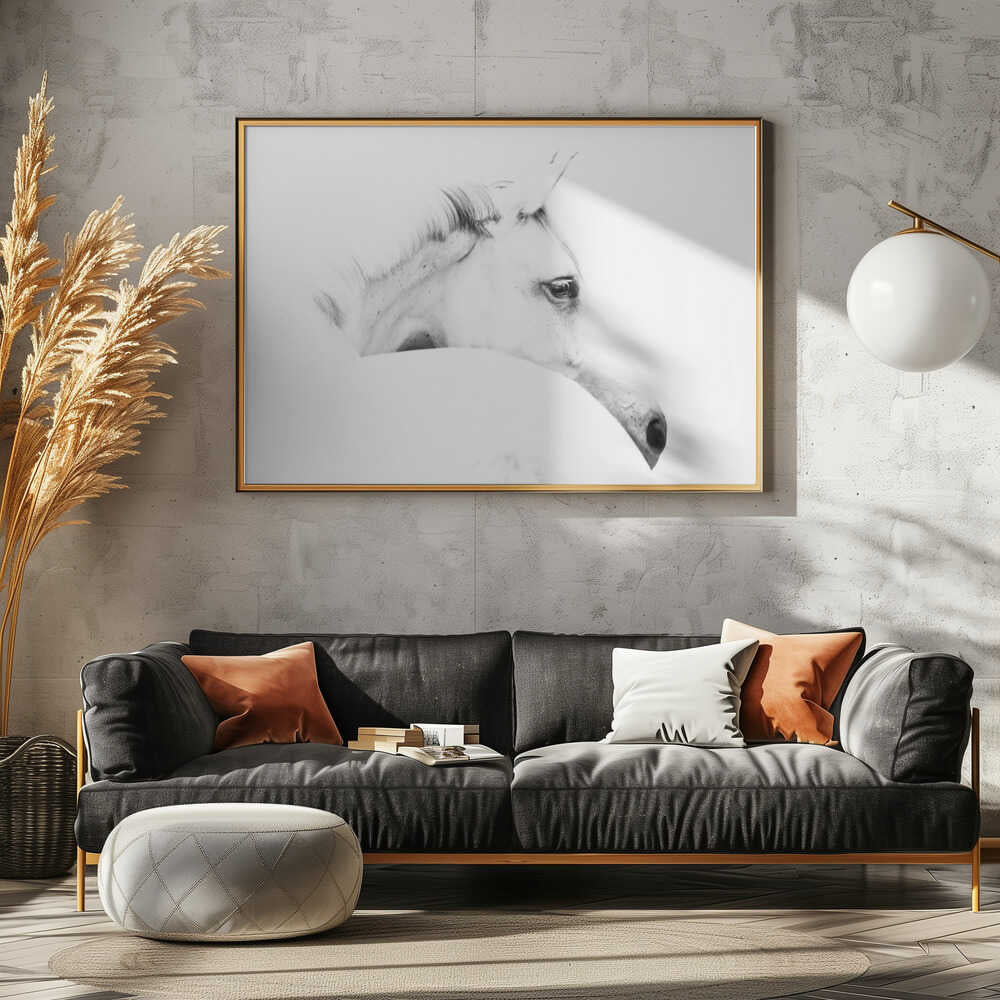 horse and minimalism | Poster