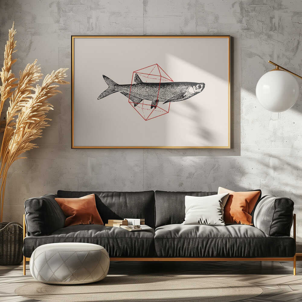 Fish In Geometrics Nº2 | Poster