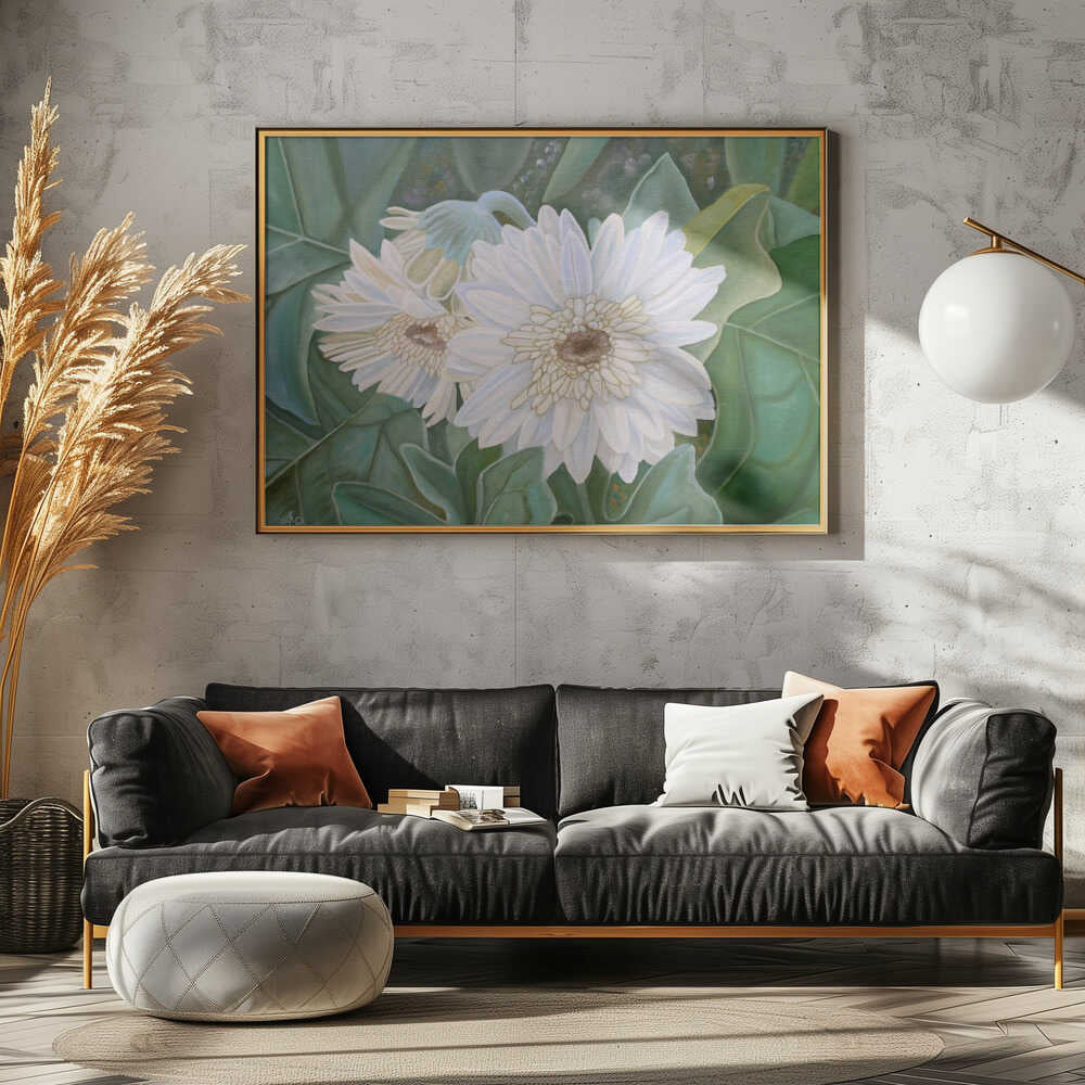 White Gerbera | Poster