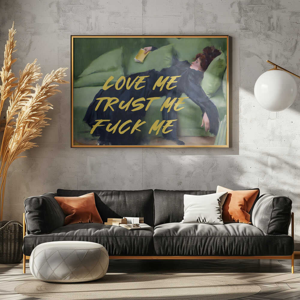 Love Me Trust Me Fuck Me / Yellow Version | Poster