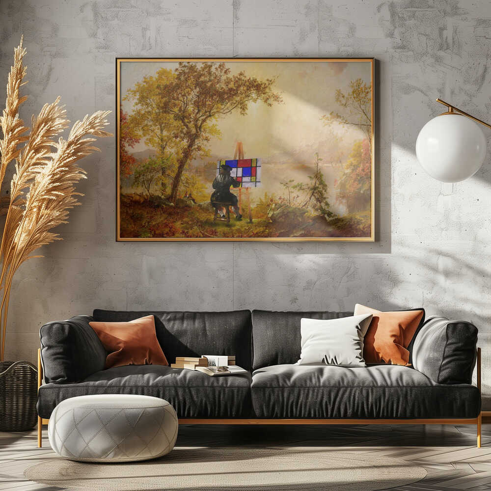 Cubist Landscape | Poster