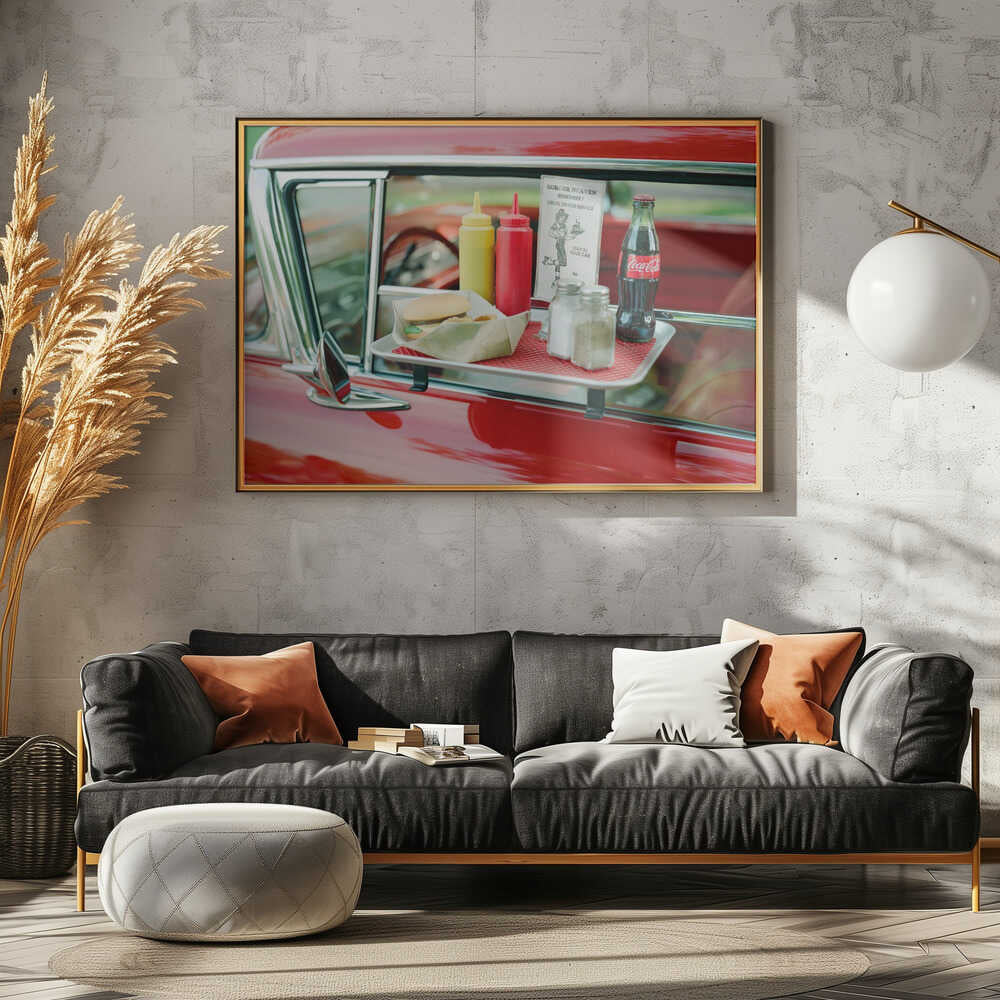 Voiture classique V | Affiche