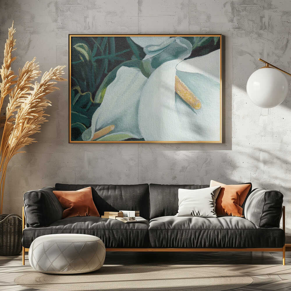 Small Arum 2 By Viccy Wanliss | Poster