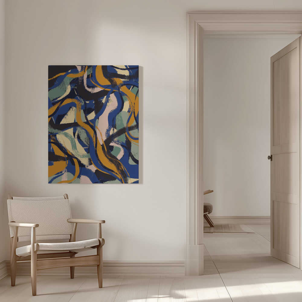 Lebendige Strömungen | Leinwand