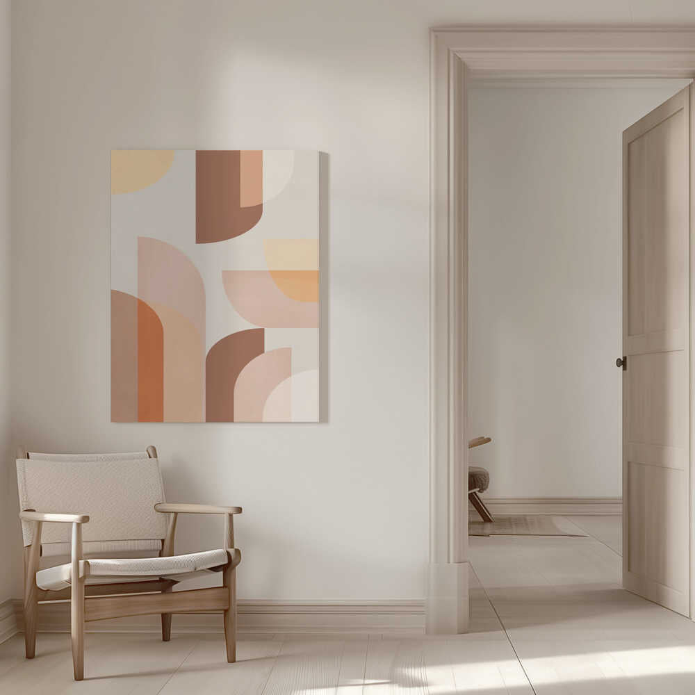 Retro Geometric | Canvas