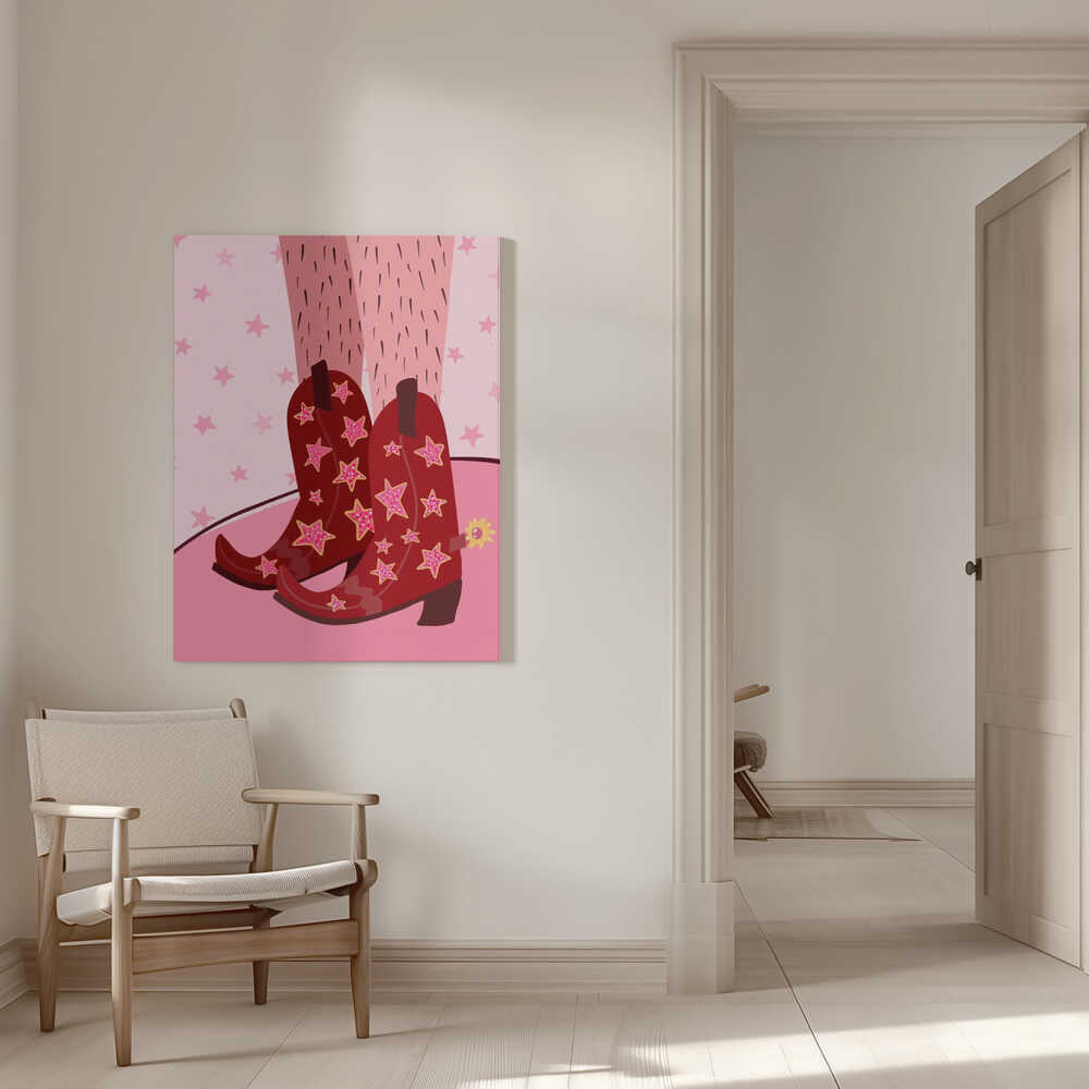 Bottes étoilées | Toile