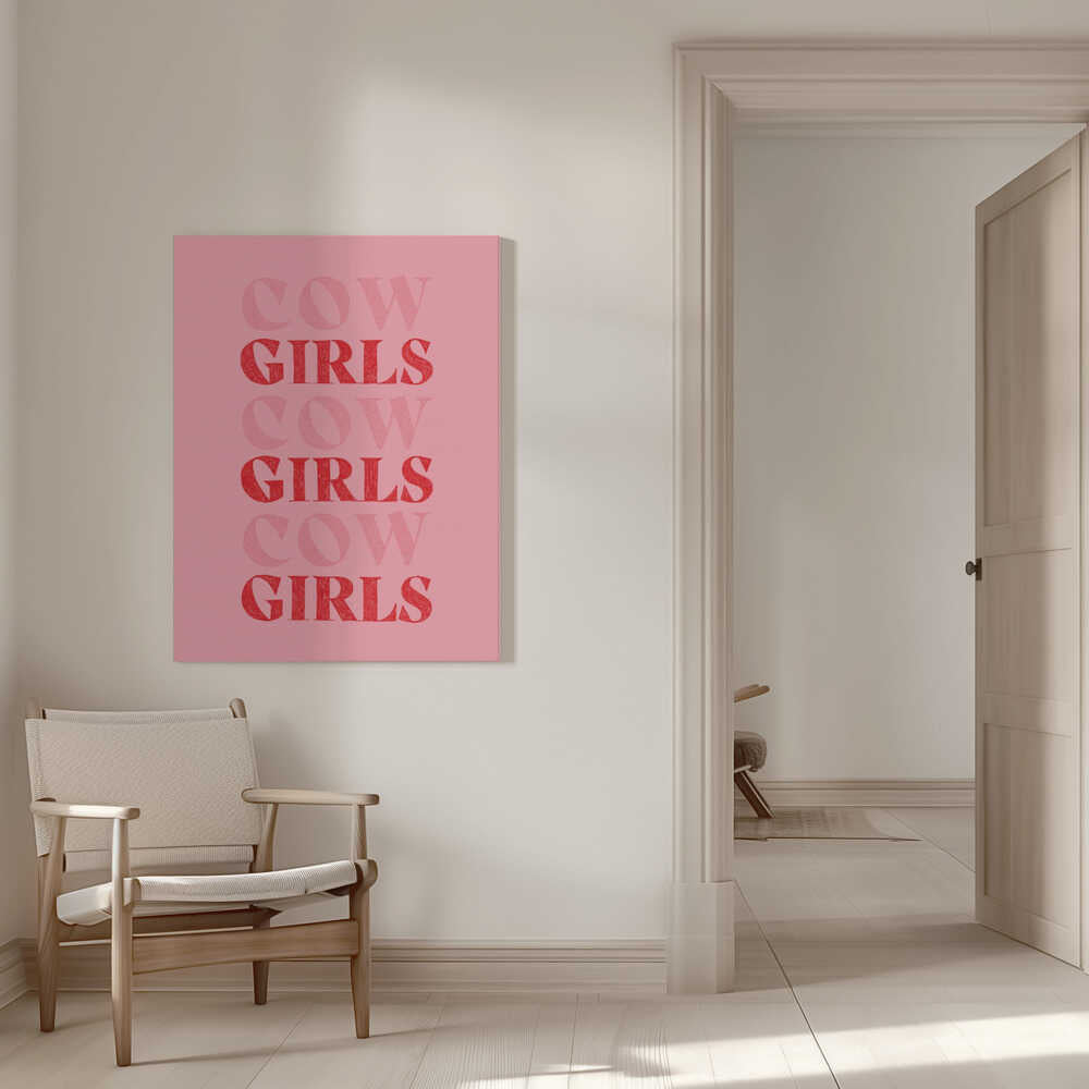 Cow Girls Girls Girls | Canvas