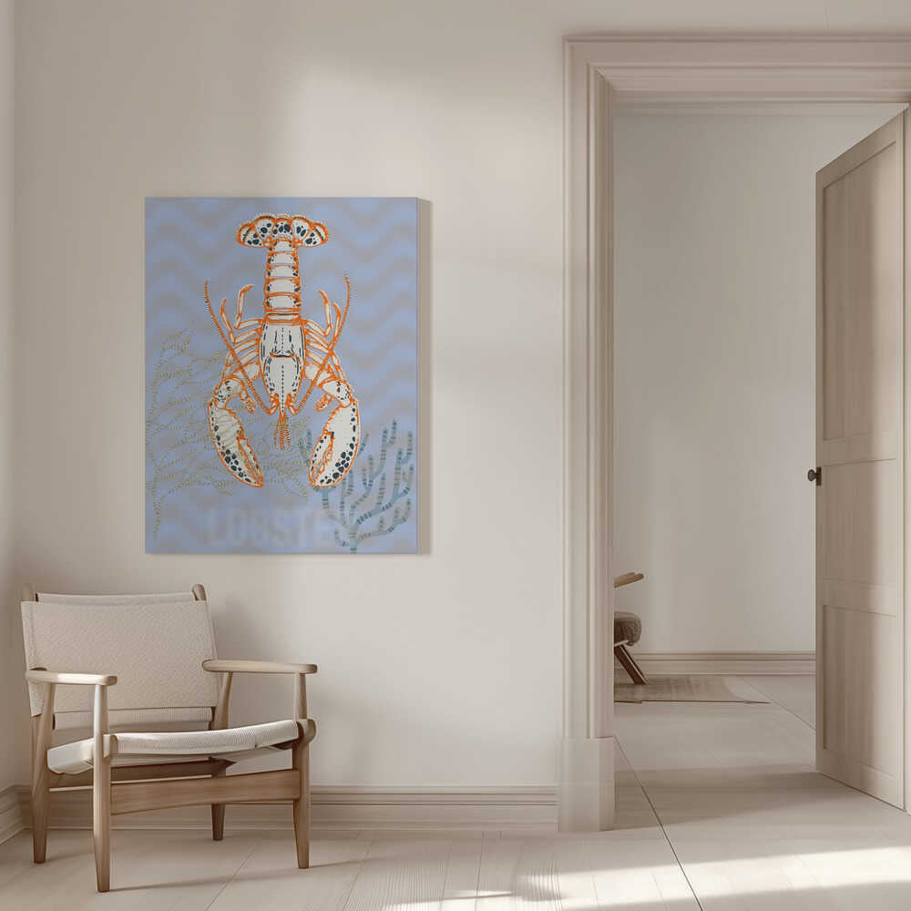 Vie marine, homard, la joie de Neptune | Toile