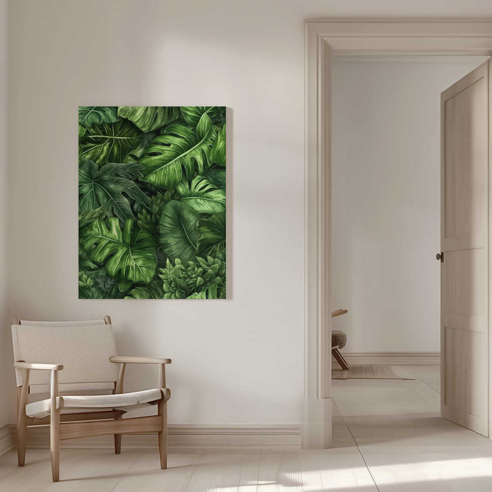 Nature Flowers and Leaves Watercolor Art (89) | Canvas