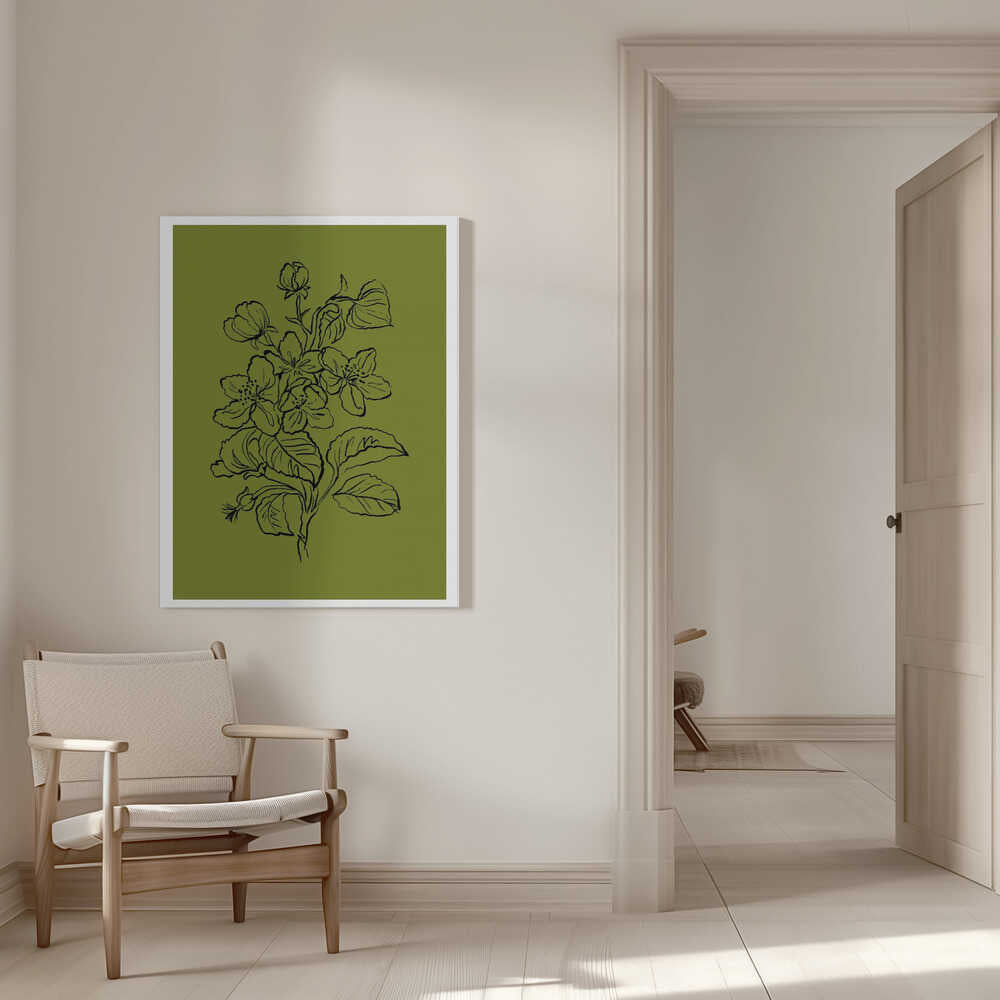 Botanische Eleganz | Leinwand