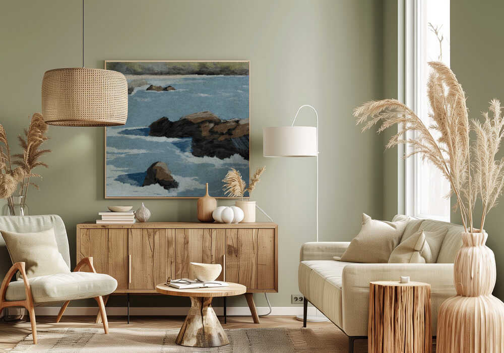 Cliff View | Leinwand