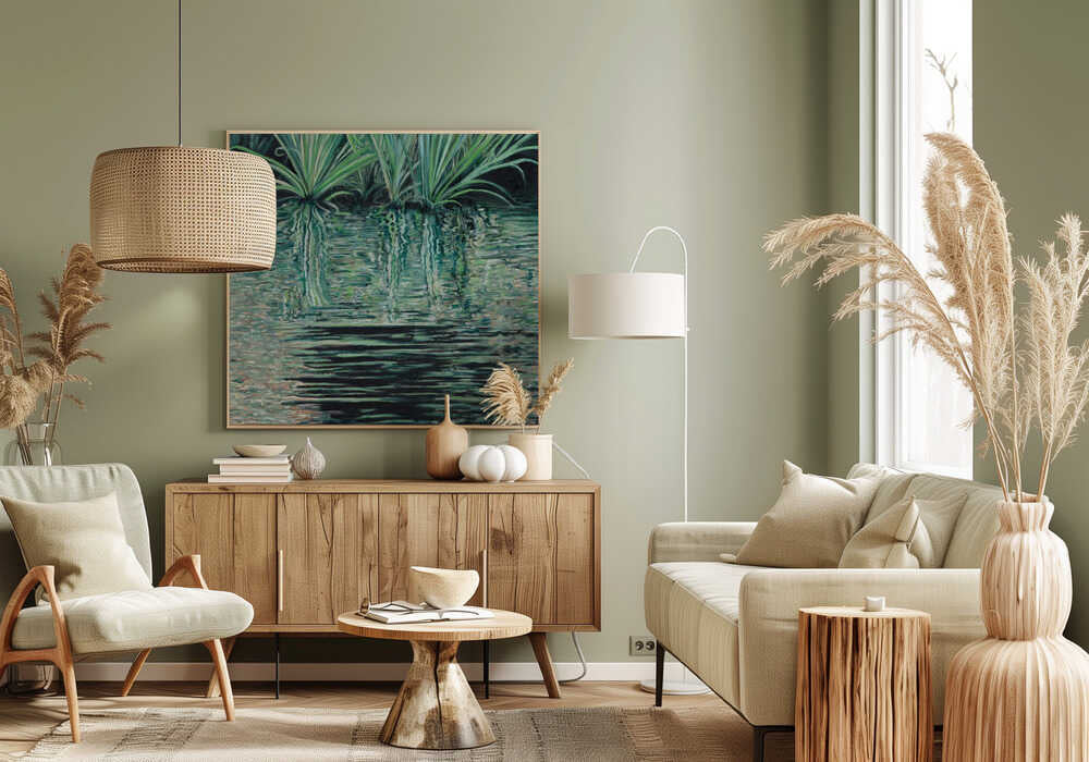 Buffeljagsrivier von Viccy Wanliss | Leinwand