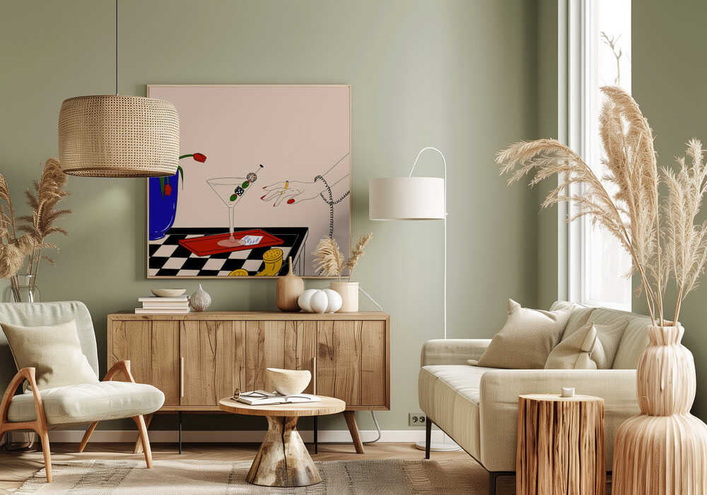 Ruf mich an | Leinwand