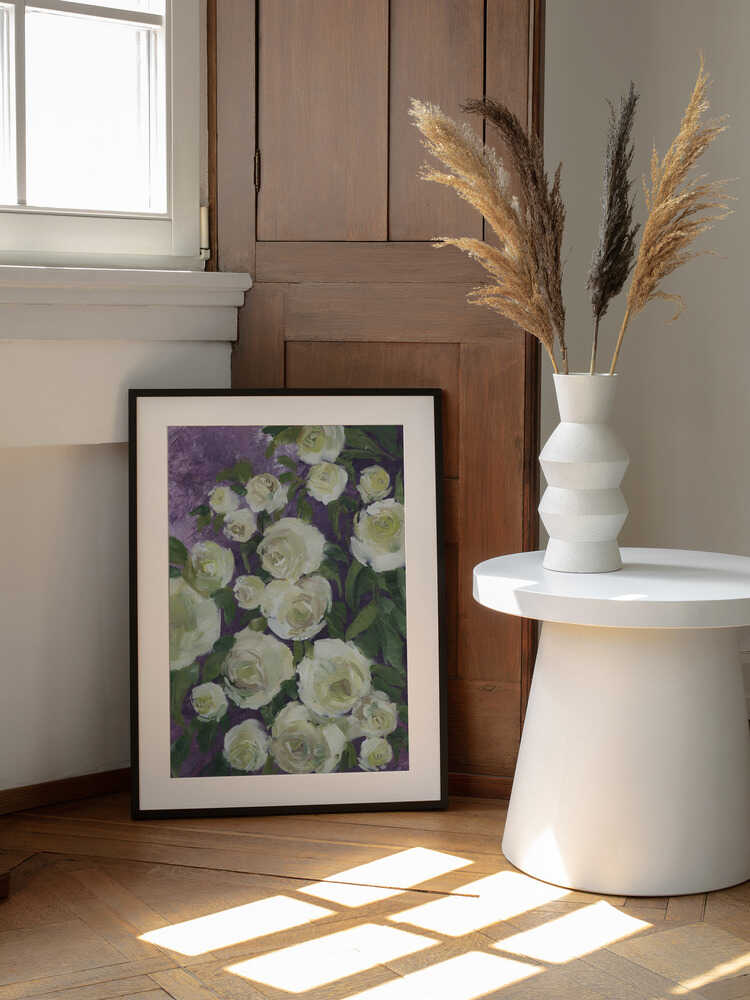 Roses Noray picturales | Affiche