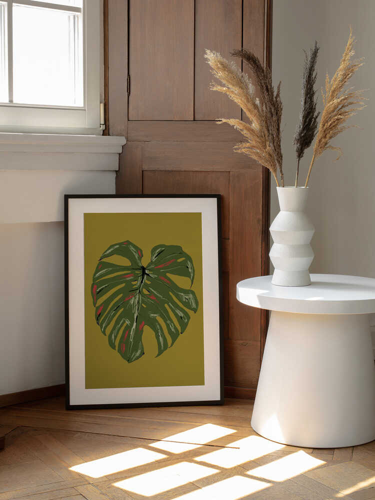 Monstera Blattgrün | Poster