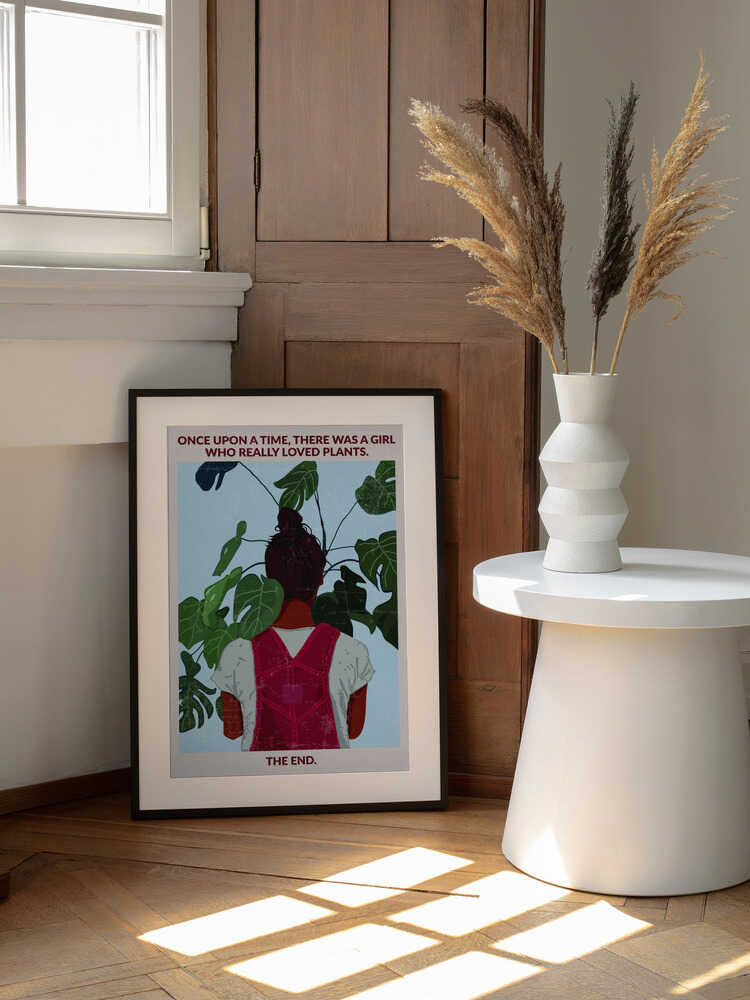 Plant Girl (Asie du Sud) | Affiche