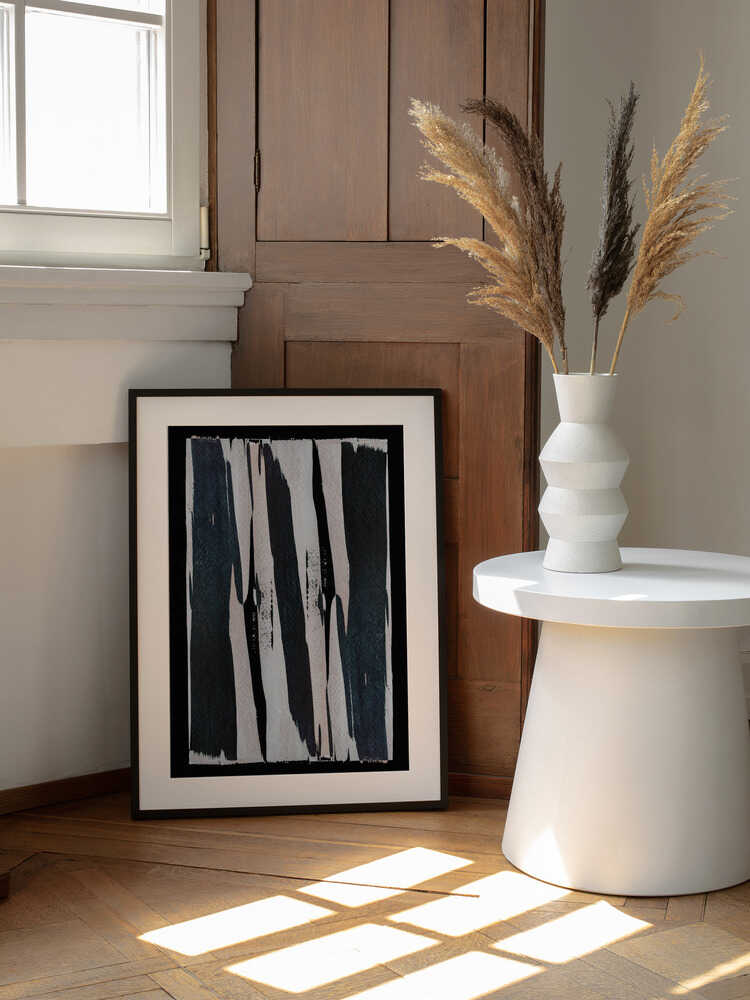 Monochrome Stripes | Poster